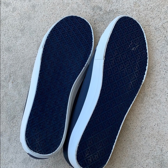 💚Penguin Mick Low Top Blue Canvas Sneaker Size 10 - Picture 8 of 10